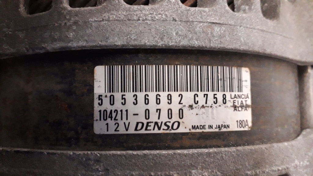 фото №8, Alfa romeo stelvio генератор 50536692 c758 180a