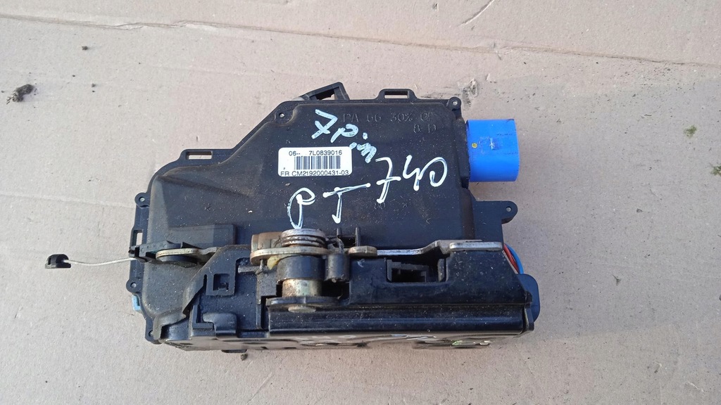 фото №1, Seat altea замок двері задня правий 7pin