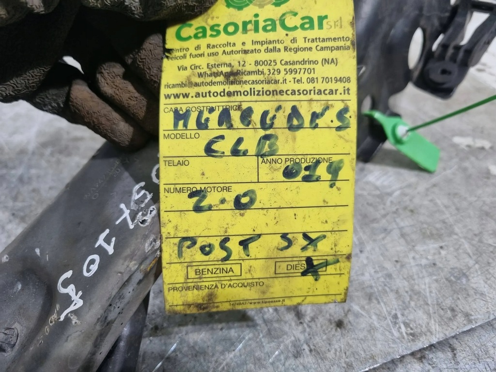 фото №9, Важіль поворотний кулак правий задня a2473520800 a2473502403 mercedes x247 glb w247