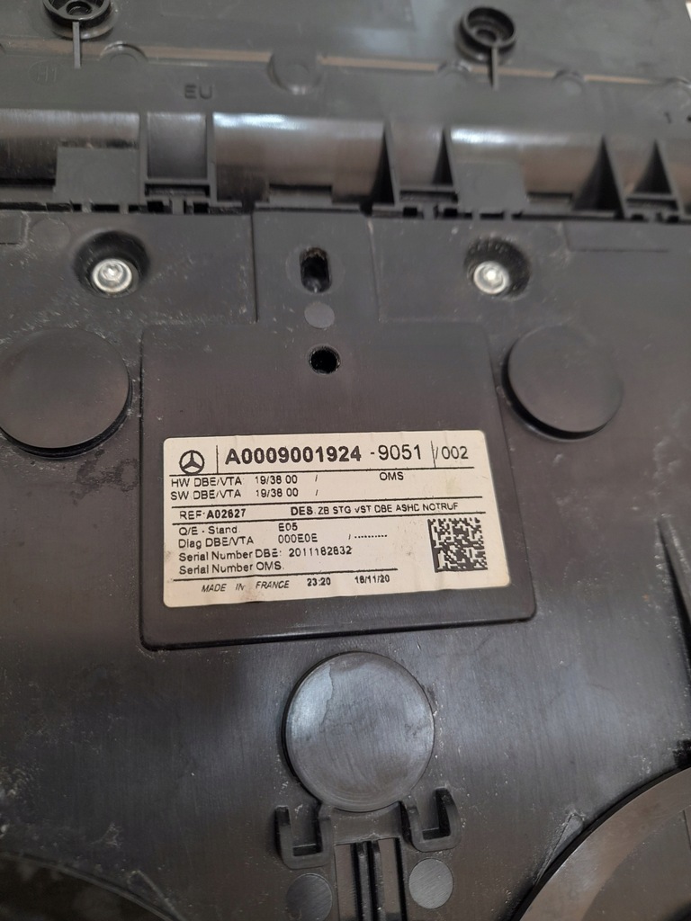 фото №11, Mercedes gla h247 20- лампа потолочный a0009001924 usa