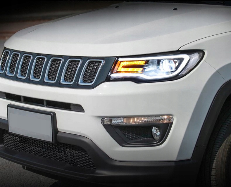 Модуль фары автомобильных full led к лампа czołowych jeep compass 2017-2019 drl Оригинал