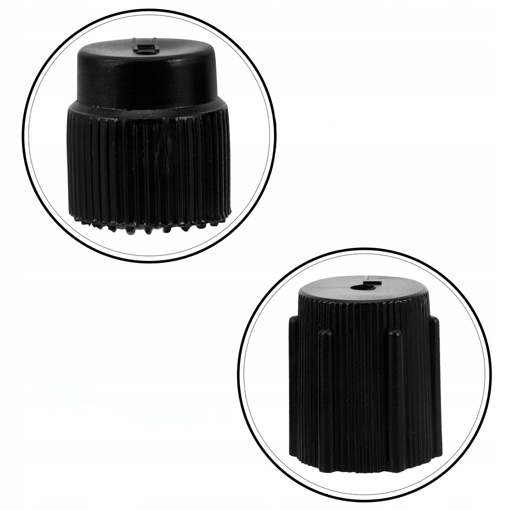 фото №11, 10 szt. wysokiego i низького тиску ac ковпачки клапан кондиціонера транспортного засобу