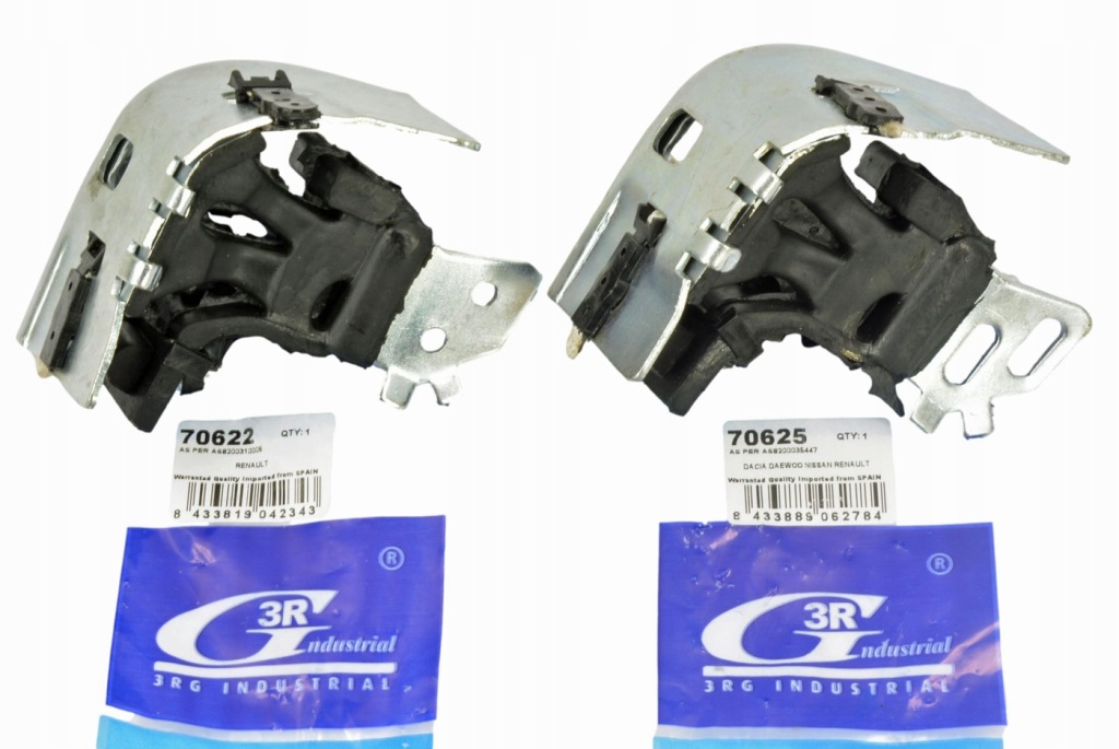 Купить 2x кронштейн глушителя среднего задний renault megane 2 scenic 2