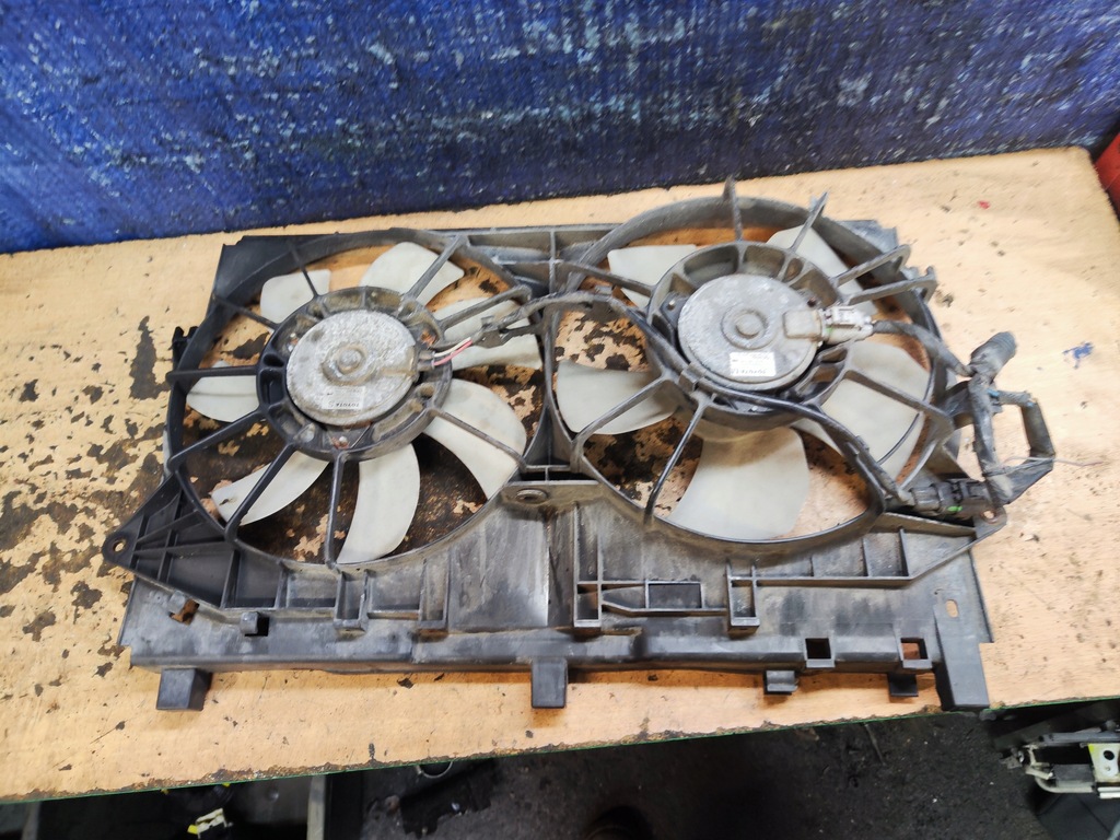фото №1, Toyota avensis t25 2.0 d4d вентилятор радиатора