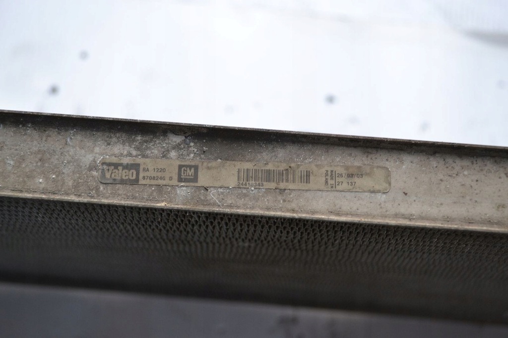 фото №9, Opel vectra c 2.2 16v бензин радиатор wody