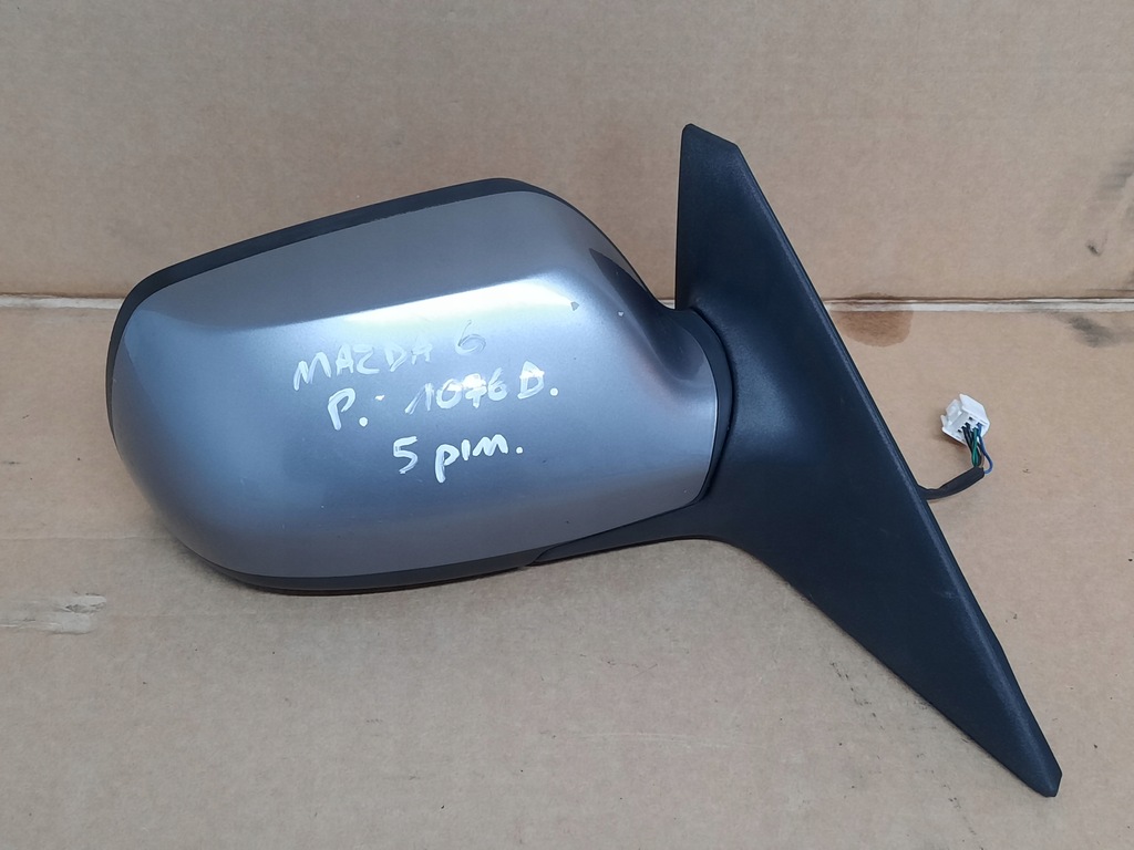 фото №1, Зеркало правое mazda 6 02-06 europa 5 pin