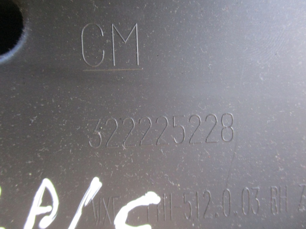 фото №5, Пластик захист стійка права правий opel zafira c 322225228