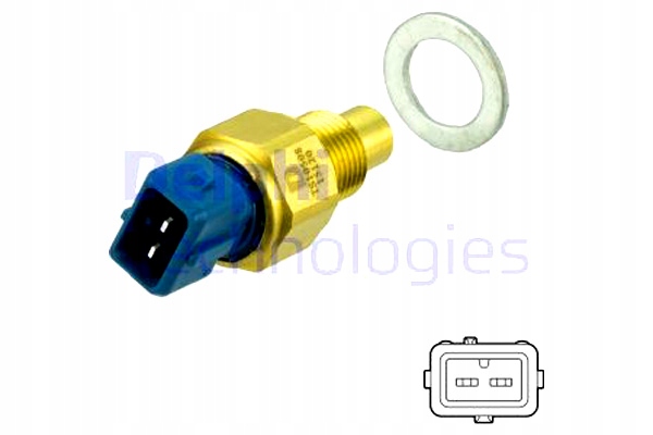 фото №10, Delphi ts10508 датчик, температура жидкость chłodząc