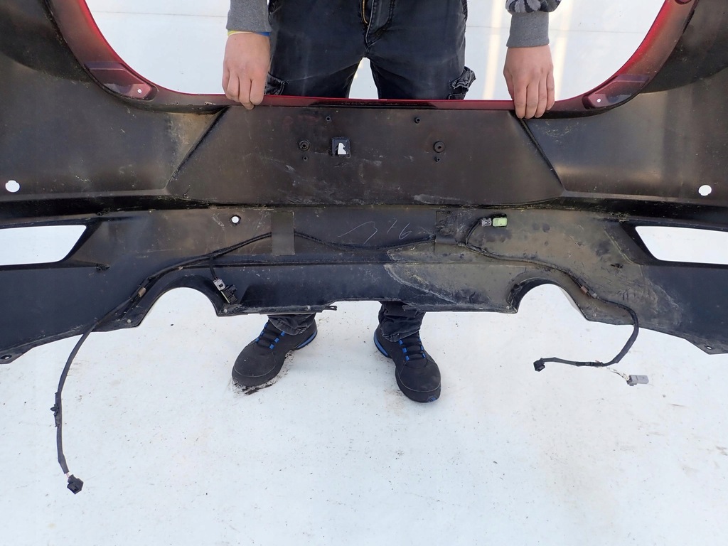 фото №12, Mazda cx-3 15- бампер задняя задний pdc