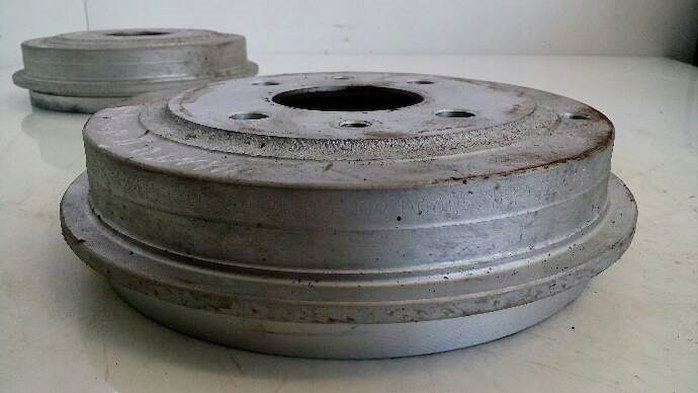 фото №7, Барабан тормозной задняя kpl fiat punto ii 1,2 b 02r.