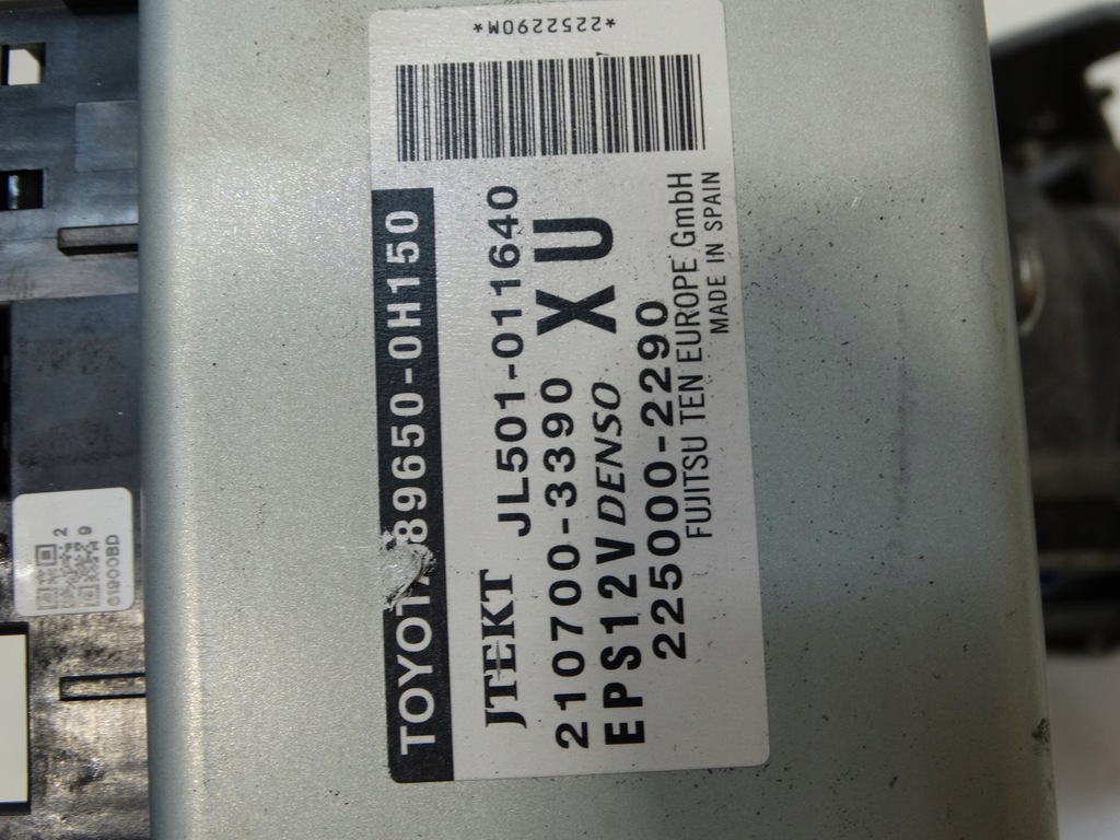 фото №11, Трансмиссия колонка рулевая toyota aygo lift denso 45250-0h071