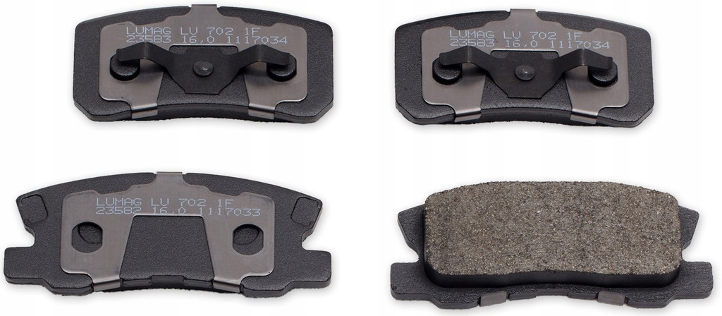 фото №14, Тормозные колодки ham перед breck peugeot 4007 2.2 hdi