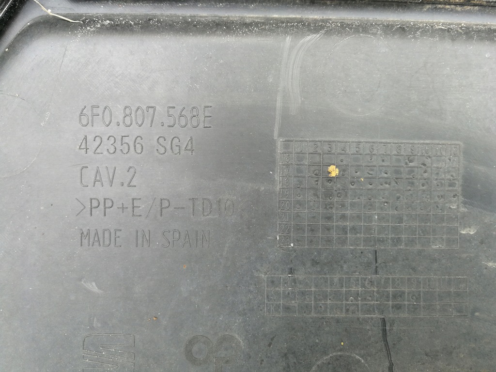 фото №14, Seat ibiza 5v 6f0 бампер задняя задний 6f0807568e