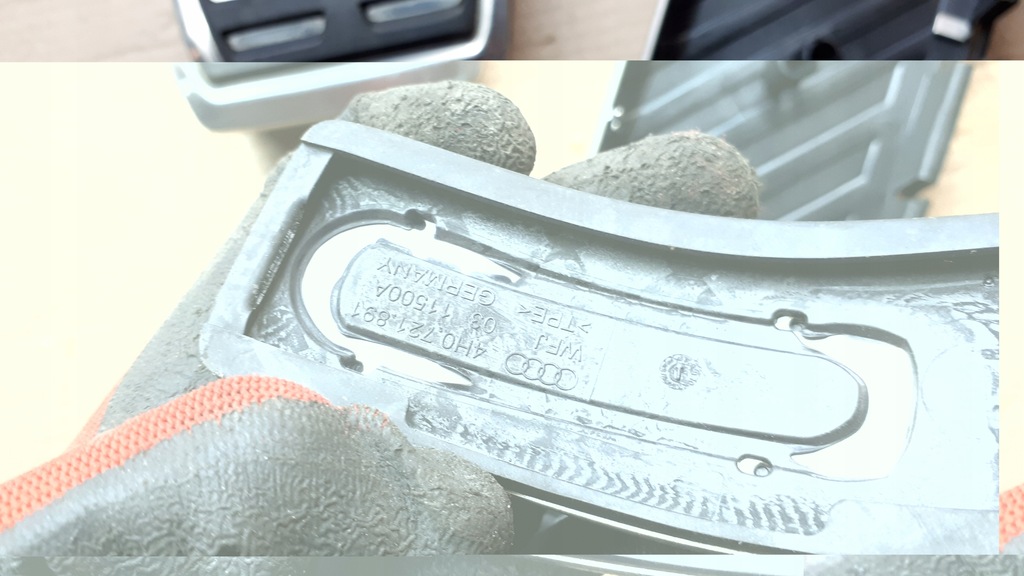 фото №12, S4 b8 lift a4 накладки na педалі підніжка s5 a5