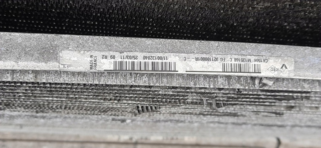 фото №4, Pas передній радіатор вентилятор 2.0 dci renault scenic iii 921100001r