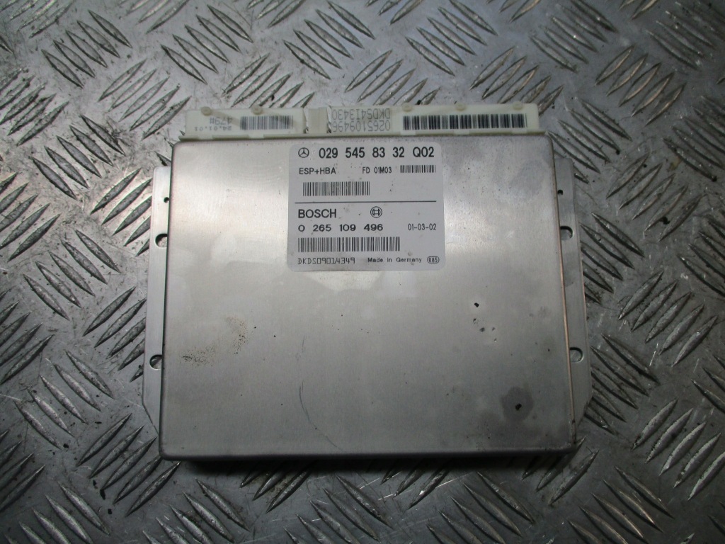 фото №1, Блок управления модуль esp mercedes w168 0265109496
