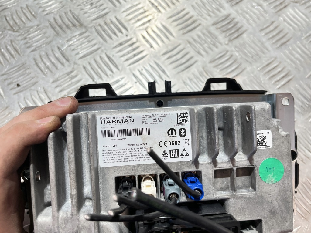 фото №6, Радио навигация harman vp4 jeep renegade 14- 07356559360