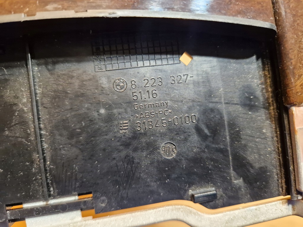 фото №10, Bmw 7 e65 e66 пепельница бардачок туннель среднего drewno 8223327