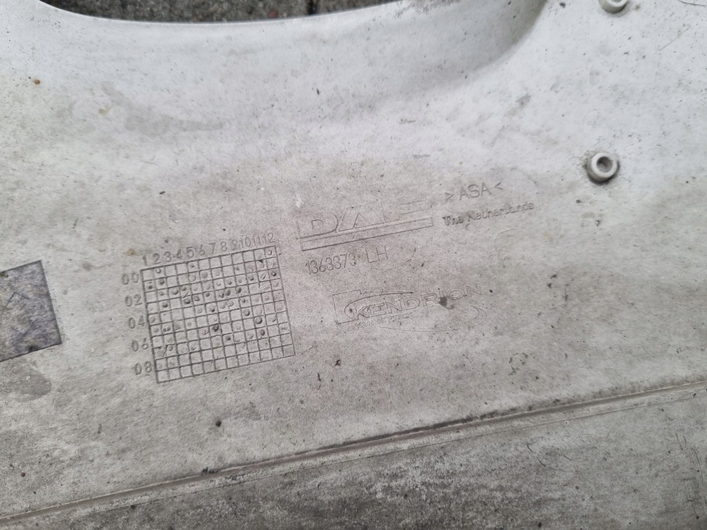 фото №6, Панель фари захист корпус лампи фара daf 85 cf