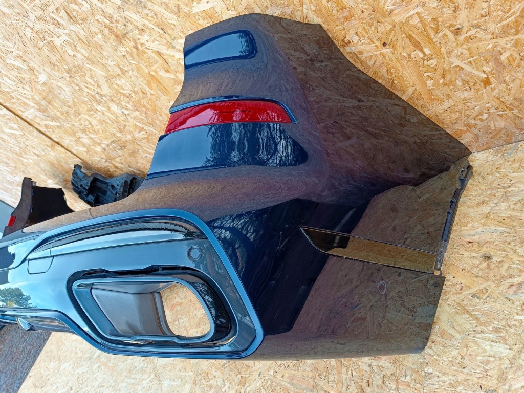 фото №7, Bmw x7 g07 m-pakiet kompletny бампер задняя + направляющие w цвет c3z 2020r