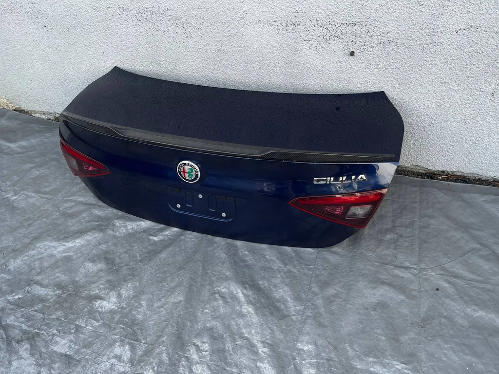 фото №1, Alfa romeo giulia qv кришка багажника задня комплектна 2018-
