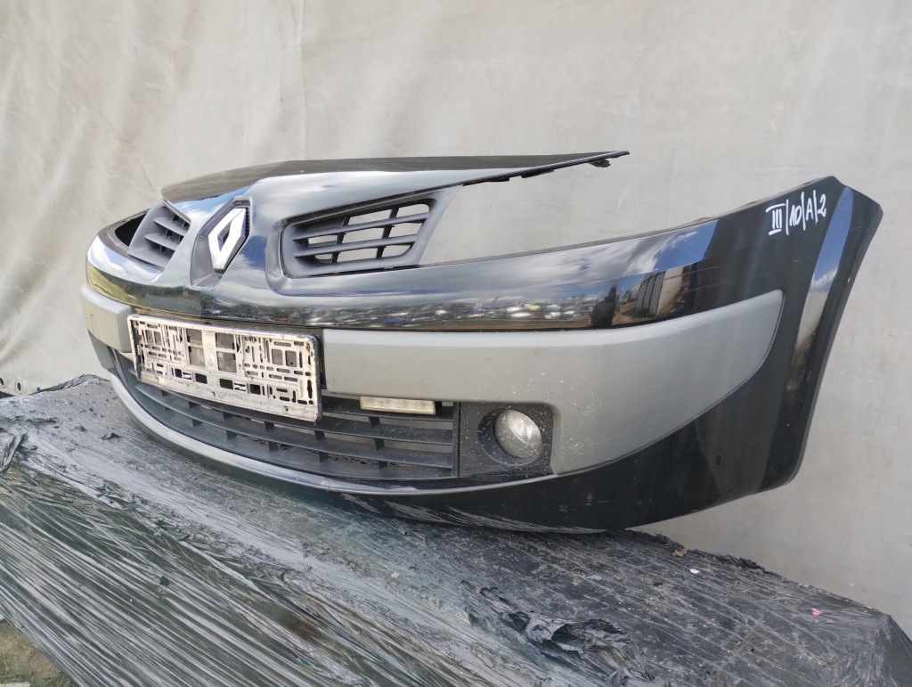 Бампер перед решётка радиатора решётка радиатора renault megane ii lift Оригинал
