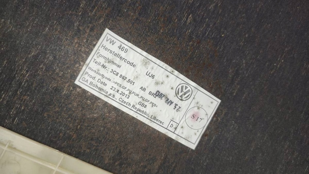 фото №11, Потолок крыша чёрный vw passat b7 cc lift