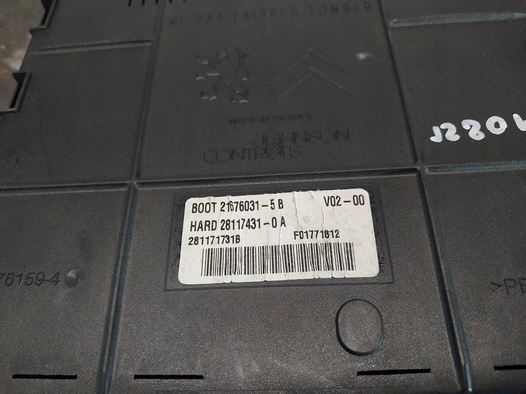 фото №9, Модуль / блок керування комфорту peugeot 9661940180