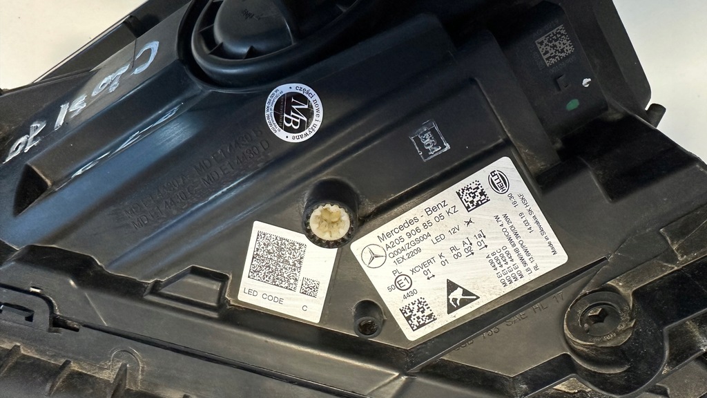 фото №9, Mercedes лампа передня ліва c klasa 205 w205 a2059068505 multibeam lift