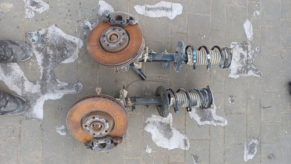 фото №1, Амортизаторна стійка поворотний кулак лівий перед opel combo e iv 1.5ehdi