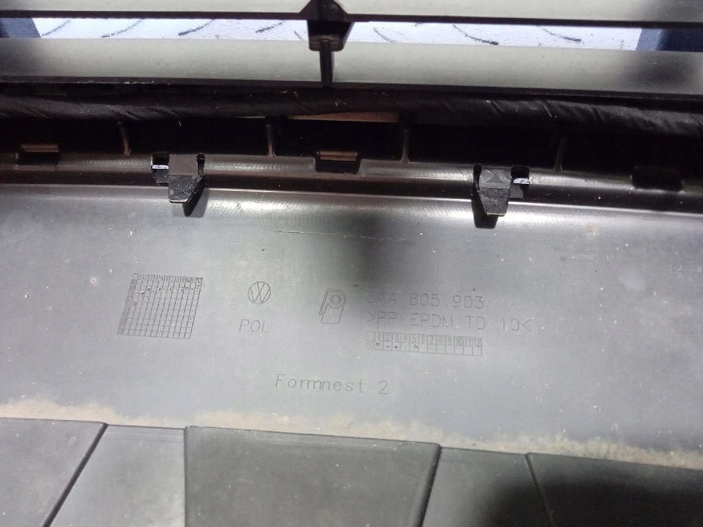 фото №12, Vw passat b7 бампер перед передній pdc lc9x