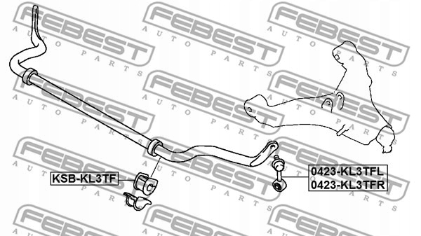 фото №2, З'єднувач стабілізатора перед l do mitsubishi l200