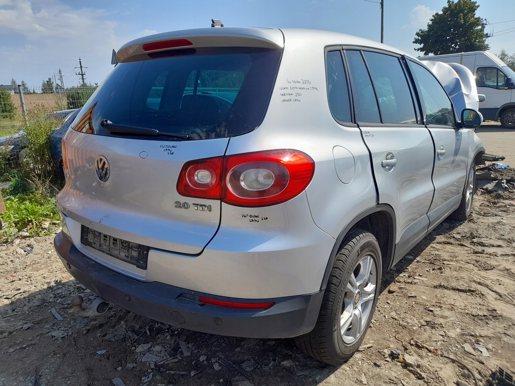 фото №12, Vw tiguan лампа правый задняя правая задняя крышка багажника крышка