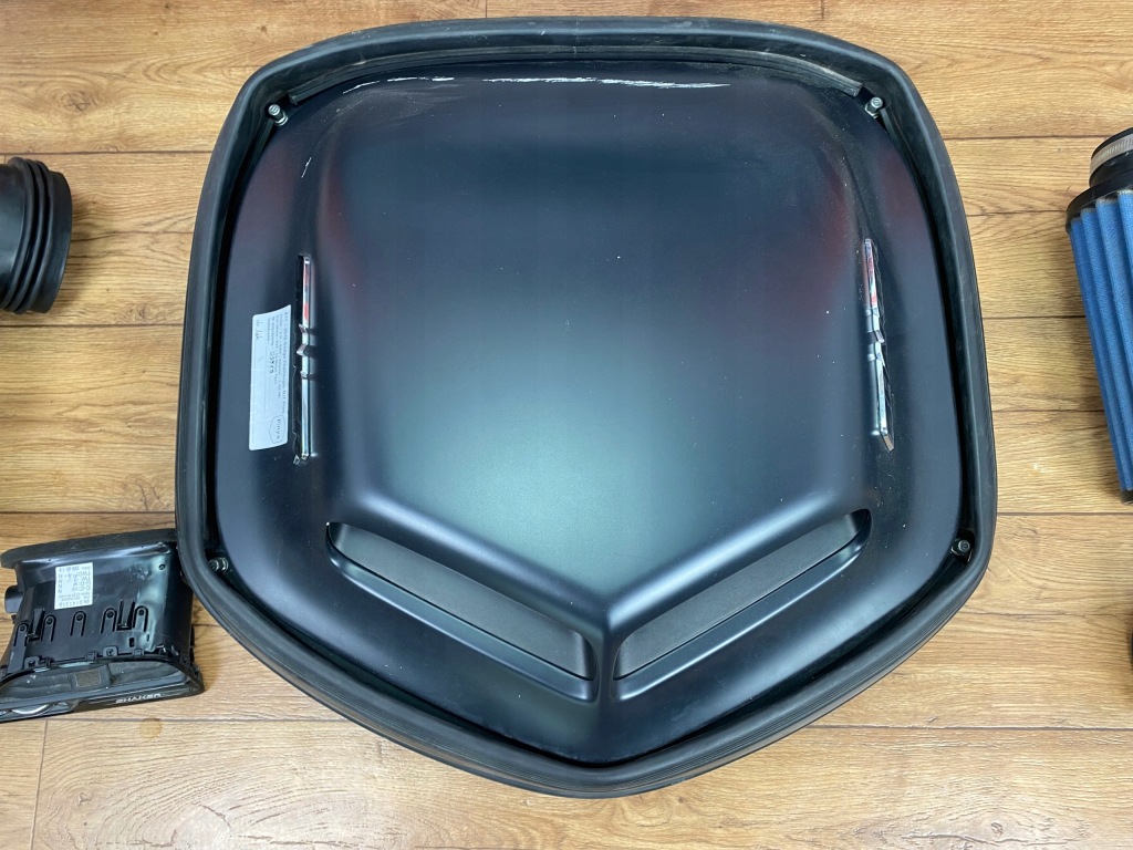 Комплект капот воздухозаборник фильтр кронштейн трубы dodge challenger shaker 2015+ америка с Разборки