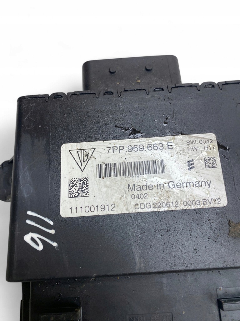 фото №6, Porsche 911 991 2013 перетворювач напруги / модуль перетворювача