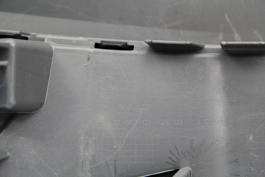 фото №10, Бампер перед skoda fabia iv 6va 2021- оригинальный номер