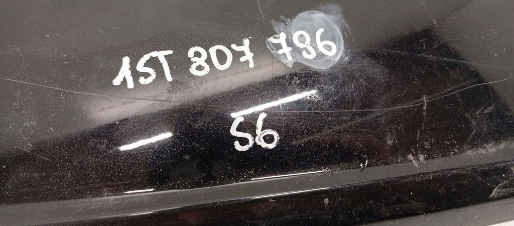 фото №6, 1st807796 skoda citigo 11-20 спойлер диффузор бампера заднего задняя