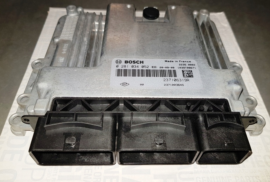 фото №4, Модуль управление инжектор. ecu r talisman 237100364s