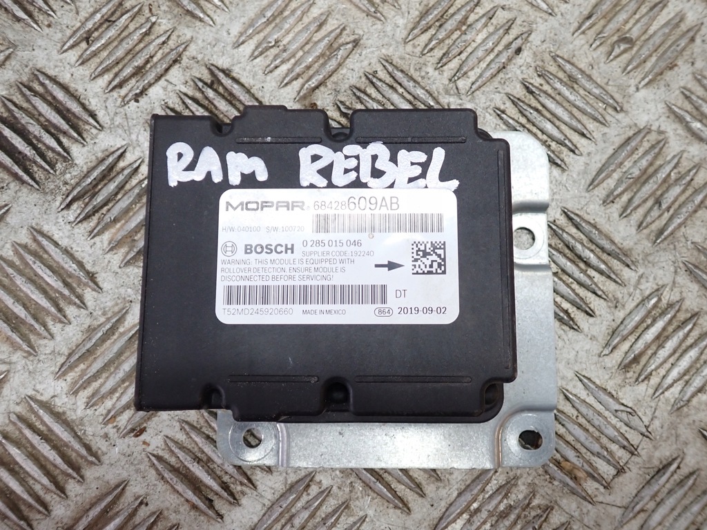 фото №10, Датчик подушек модуль подушка безопасности dodge ram v 19-