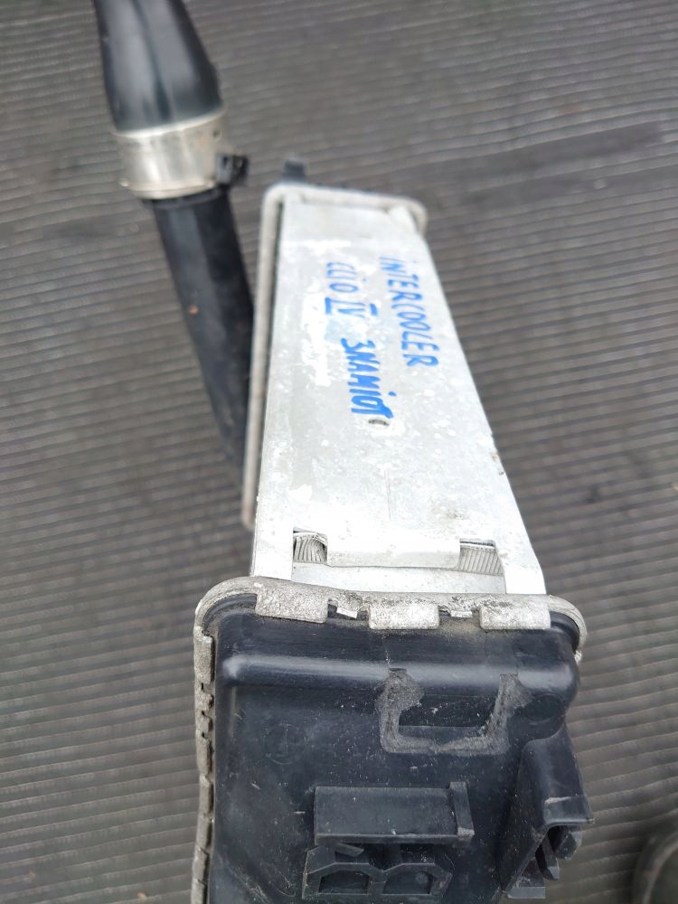 фото №8, Радиатор воздуха интеркулер clio iv