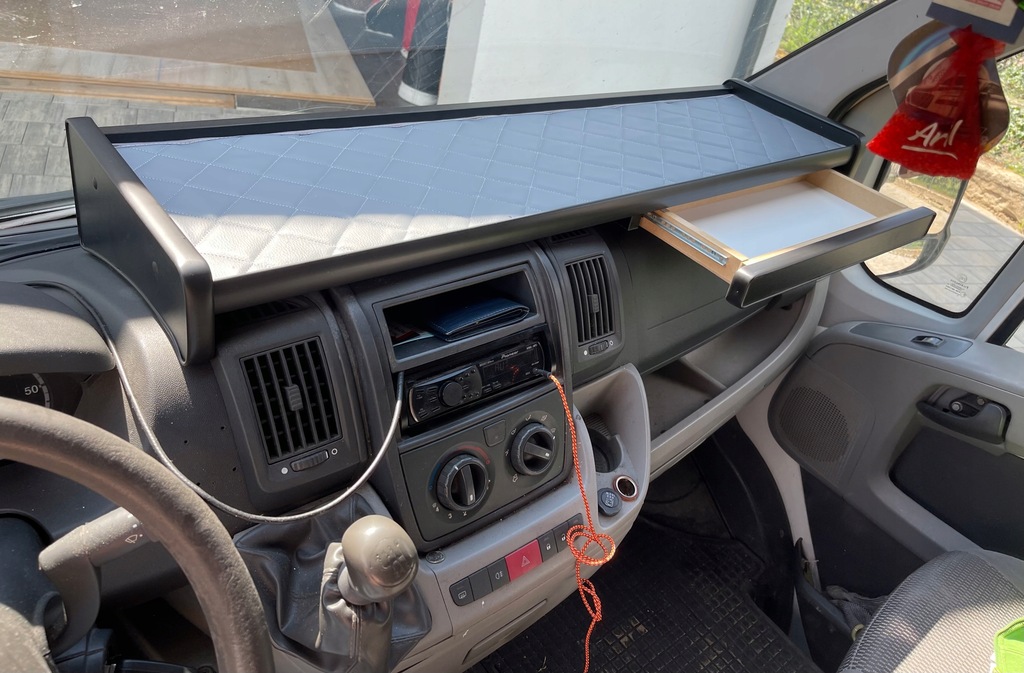 фото №10, Полиця stolik na панель приладів fiat ducato jumper boxer 2006-2022r.