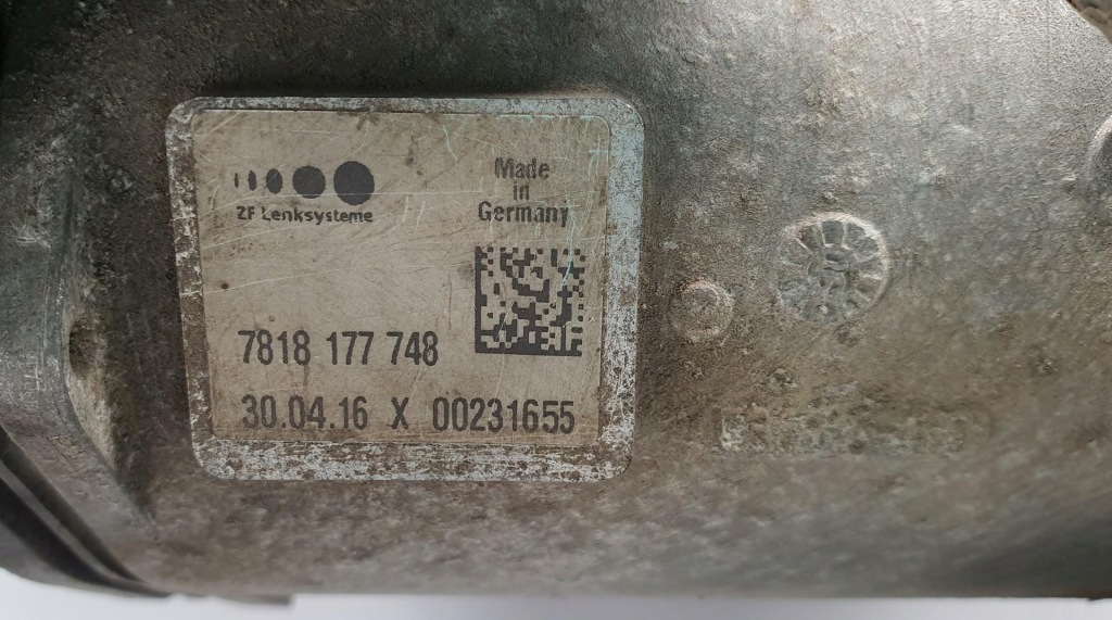 фото №7, Трансмиссия рулевая рейка jaguar xf x260 hx63-3200-aa 0273010211 europa