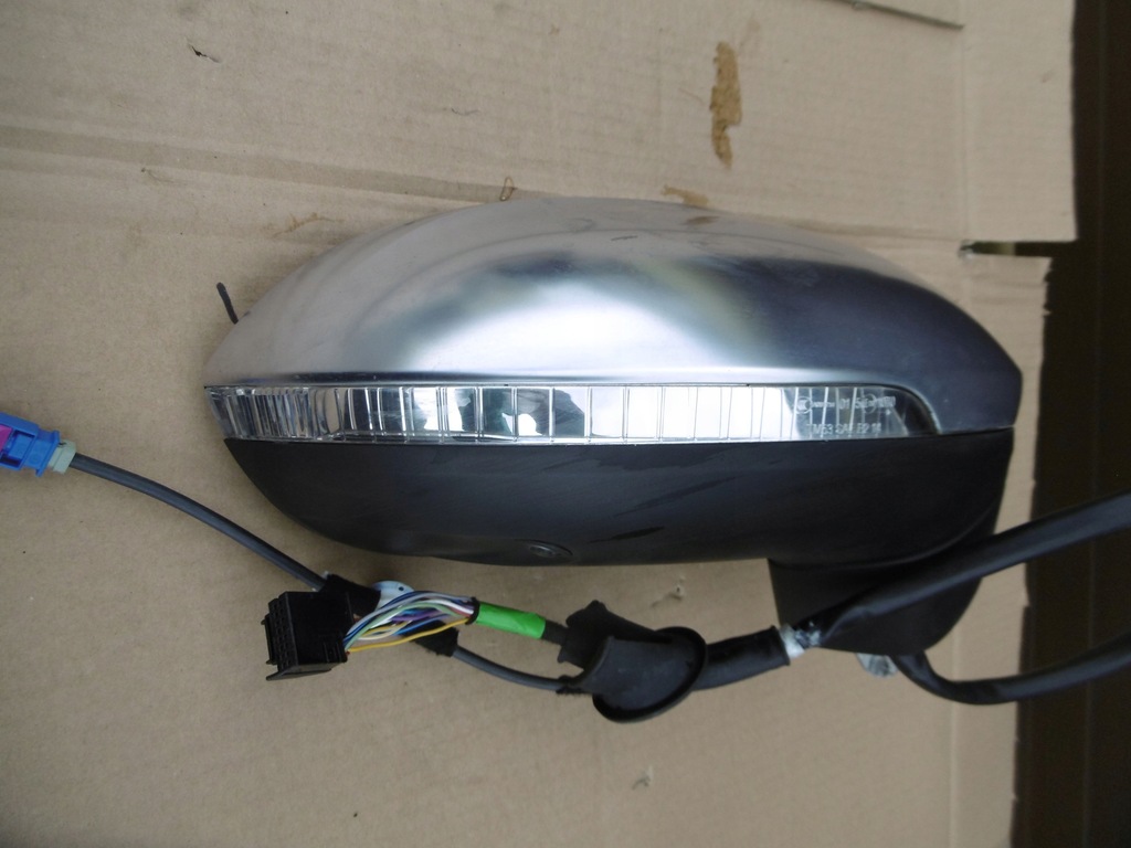 фото №8, Зеркало правое vw arteon 13 pin камера хром euro