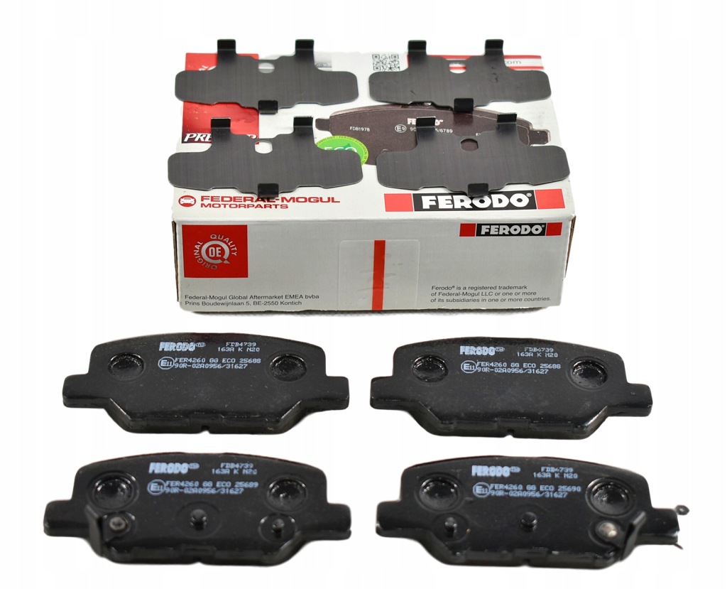 фото №1, Ferodo гальмівні колодки гальмівні задня citroen c4 aircross