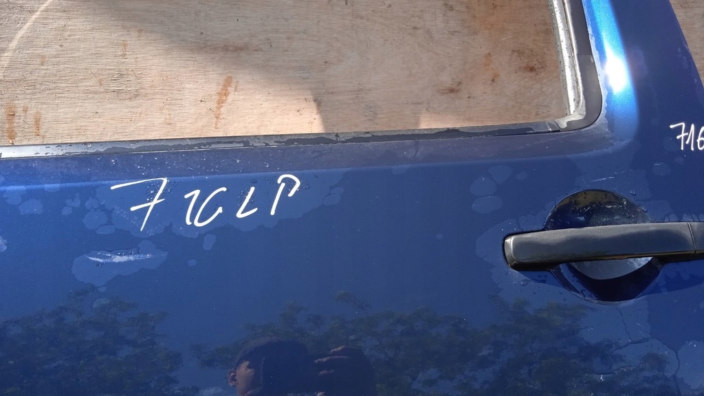 фото №10, Nissan navara d40 дверь перед левый bw9 5d