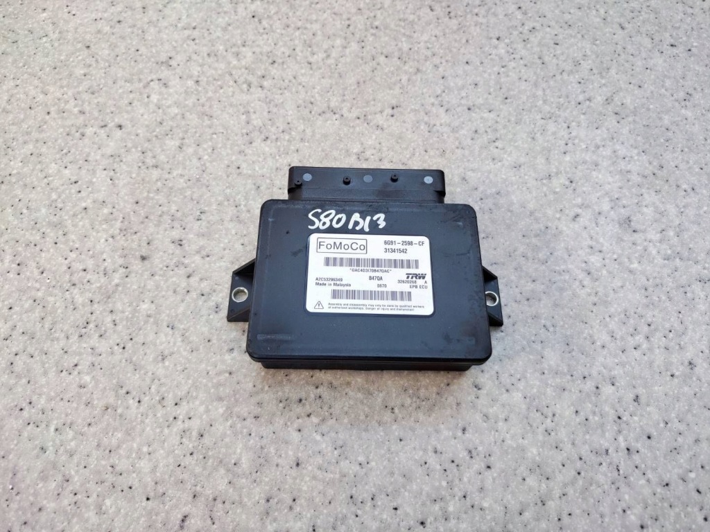 Купить Модуль блок управления тормоза ручного 31341542 volvo s80 2
