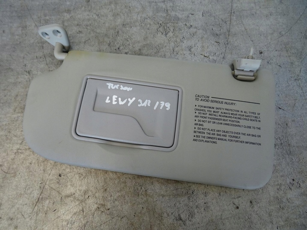 фото №1, Козырёк солцезащитный козырёк левая левый hyundai tucson i