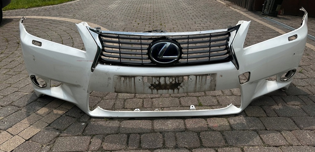 фото №11, Lexus gs iv 4 450h 13- бампер перед передній 52119-30b80