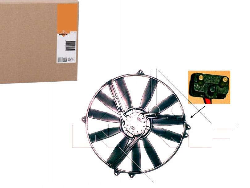 Купить Nrf вентилятор радиатора mercedes sprinter 140w