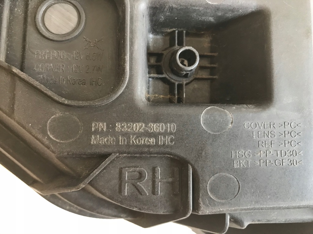 фото №9, Ssangyong rexton g4 15-19 противотуманная фара led правый